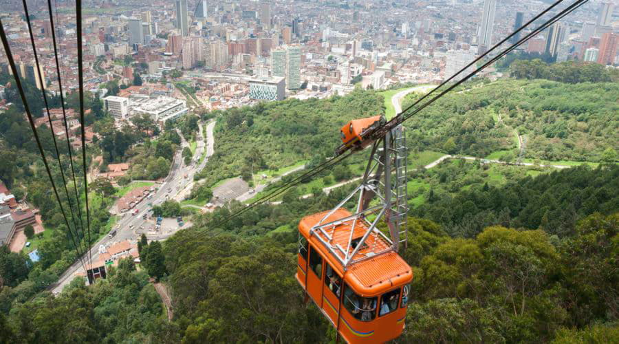 Die beliebtesten Fahrzeugoptionen in Bogotá